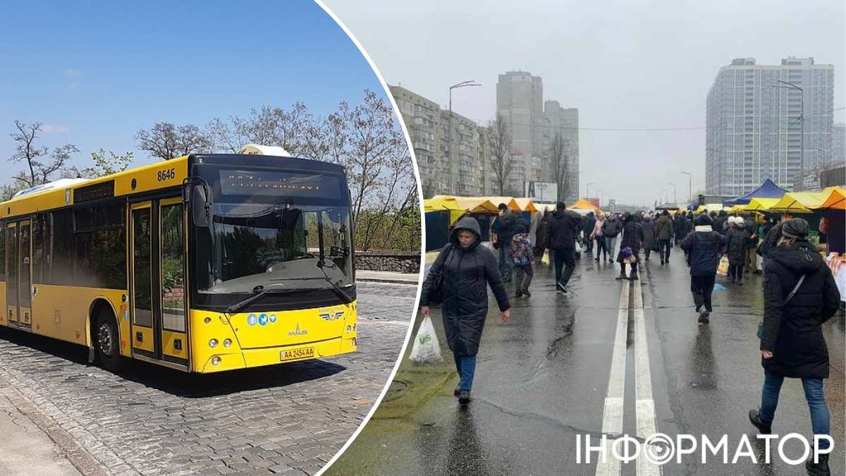 У Києві автобуси та тролейбуси змінять маршрути, вже відомі схеми руху