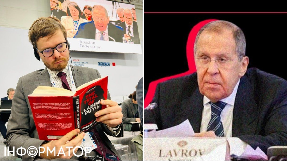 Книга про суд над Путіним як протест: чеський дипломат креативно відповів Лаврову на засіданні ОБСЄ