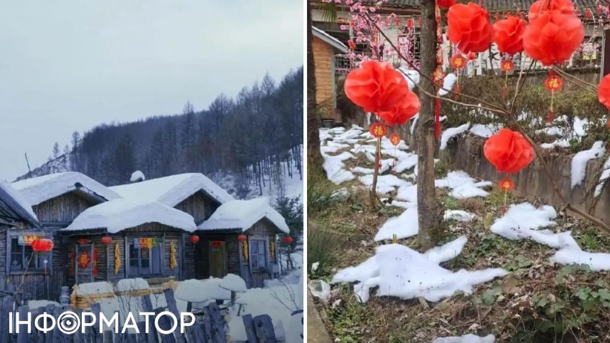 Туристів заманили снігом на курорт, але це виявилася вата