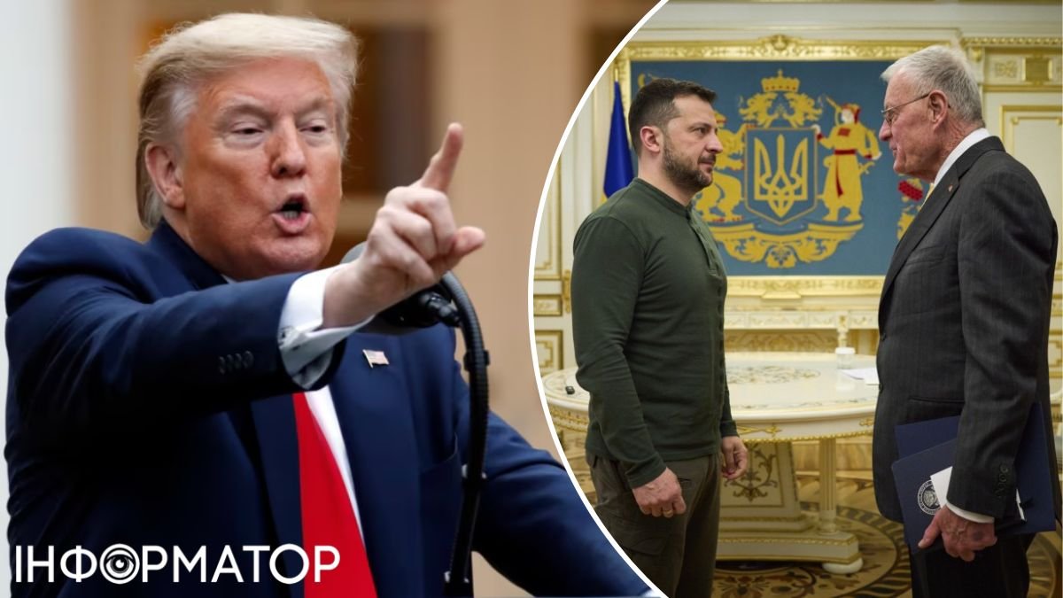 Атака Трампа на Зеленського – через мінеральну угоду: Кіт Келлог у Києві намагався все владнати – Bloomberg