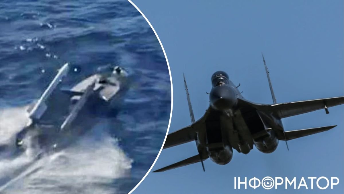 Вперше у світі – Буданов розповів, як морські дрони збили два російських Су-30