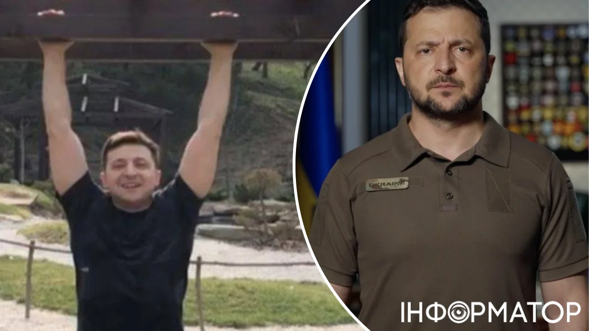 Зеленський із гумором відповів на запитання, скільки разів зможе підтягнутися