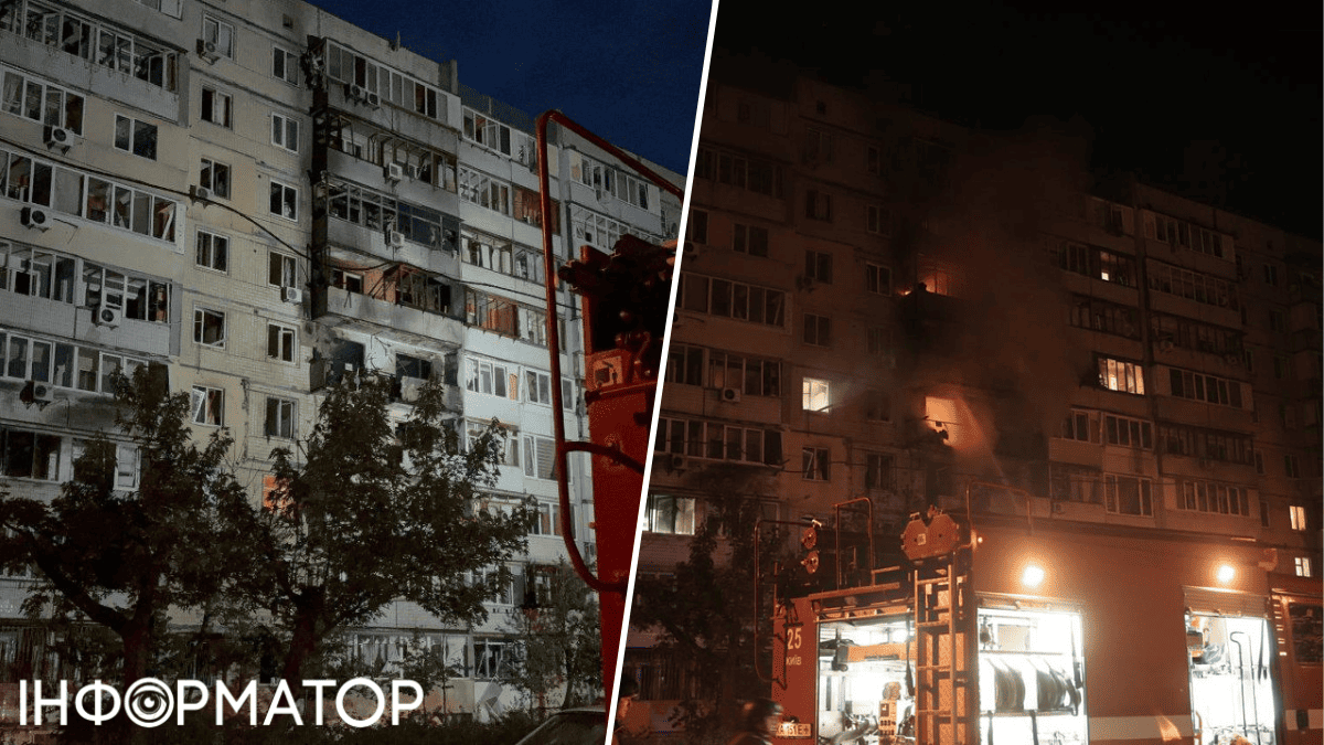 Пекельна ніч у Києві: РФ завдала ударів балістикою та десятками дронів, є влучення, пожежі та постраждалі