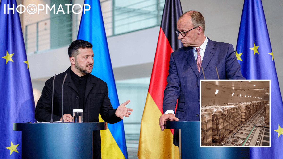 Візит Зеленського до Німеччини: військова допомога на 5 млрд євро, деталі засекречені