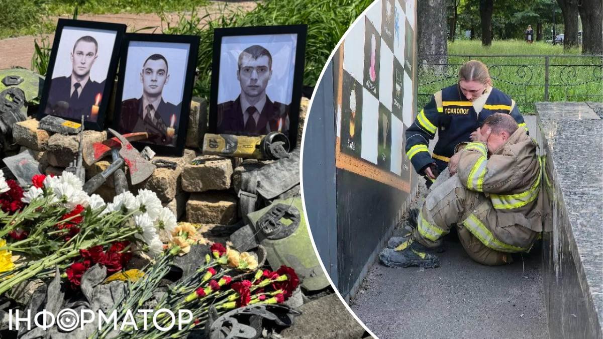 Київ прощається з трьома рятувальниками, що загинули 6 червня на Шулявці