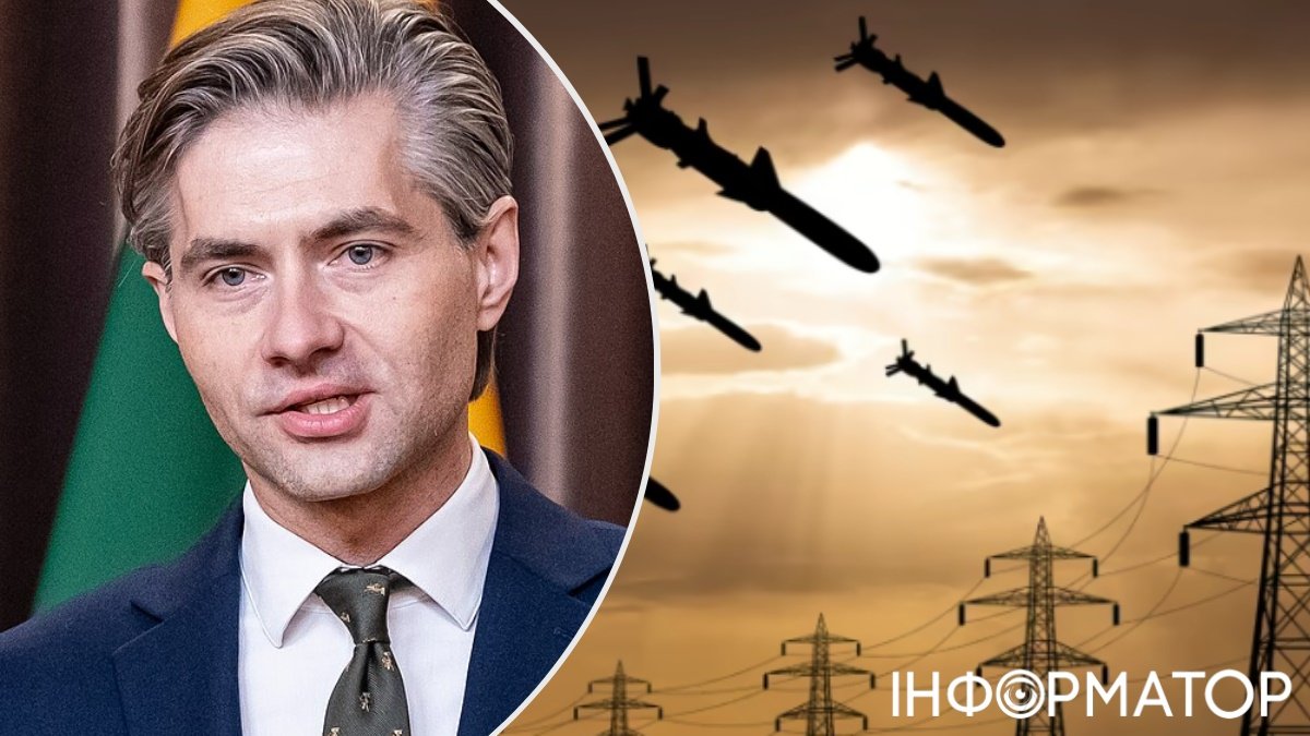 Потяг ішов під обстрілами: глава МЗС Литви прибув до Києва під час масованої атаки РФ