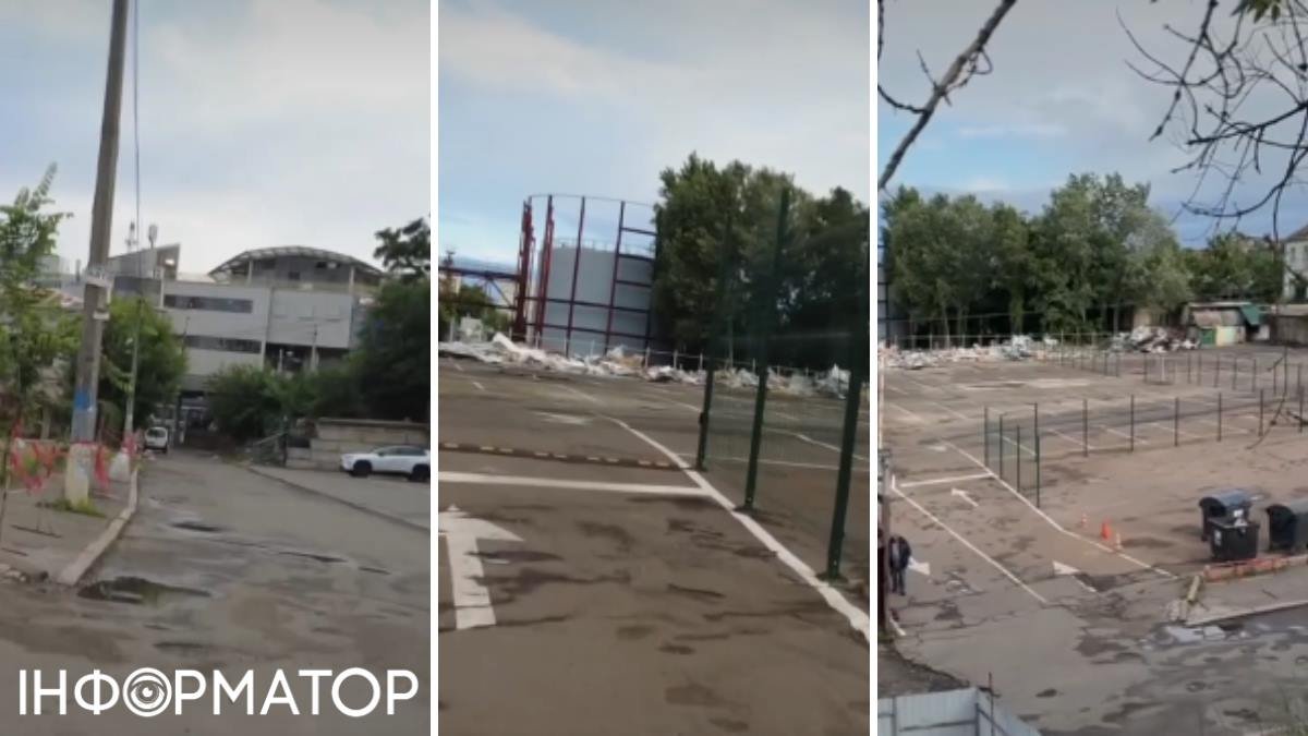 У Ямі біля Центрального вокзалу Києва вже облаштовують паркінг