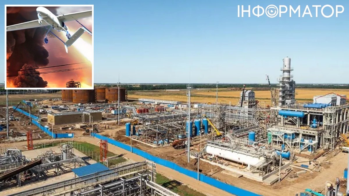 ГУР атакувало нафтозавод у Краснодарському краї – влучання в цех, здійнялася пожежа
