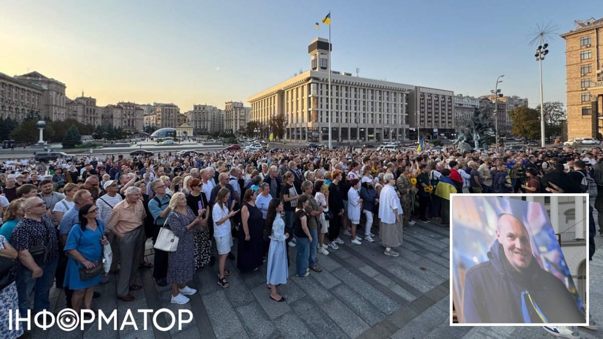 На Майдані зібралися небайдужі, помічено Порошенка: прощаються з Парубієм