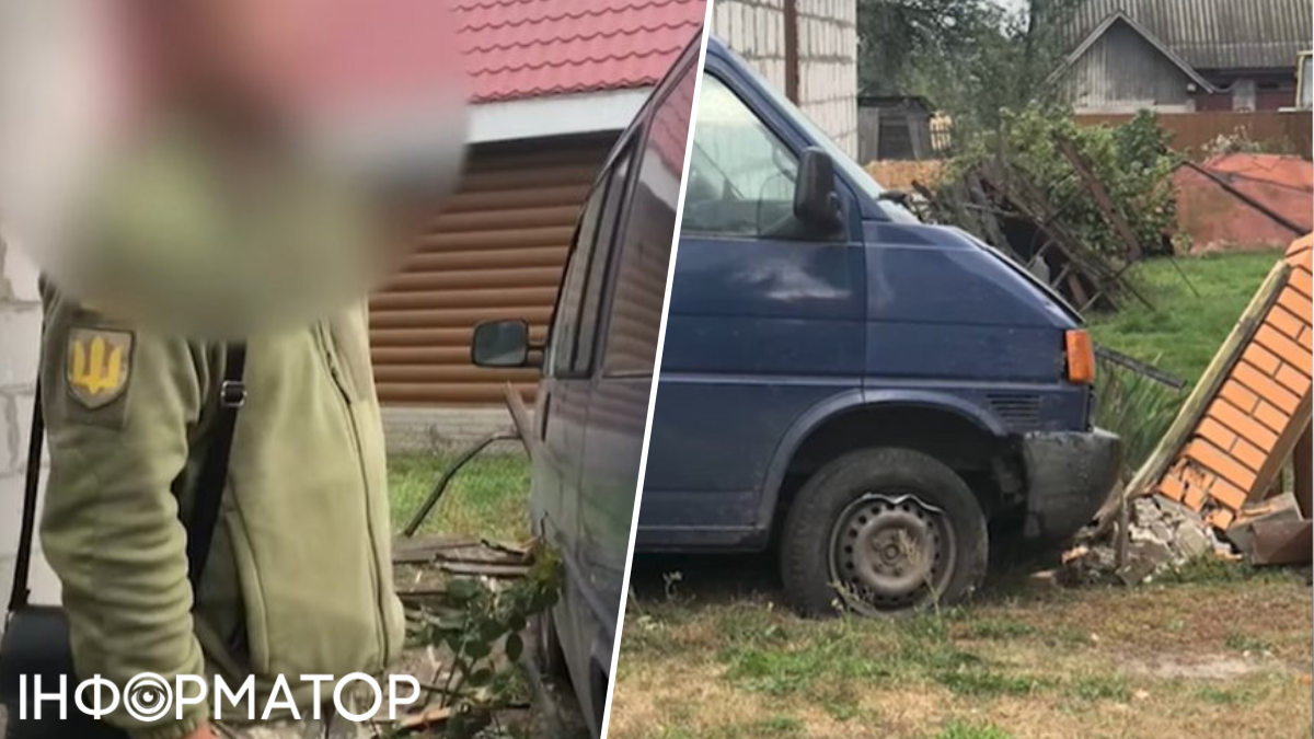 На Рівненщині службовий бус ТЦК протаранив паркани: установі доведеться компенсувати збитки