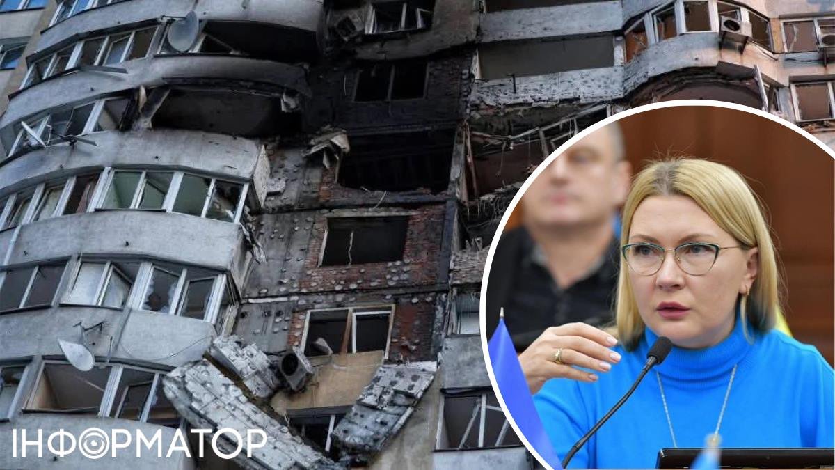 «Депутатка Київради Алла Шлапак переживає кризу: її будинок досі не відновлений після удару Шахеда»
