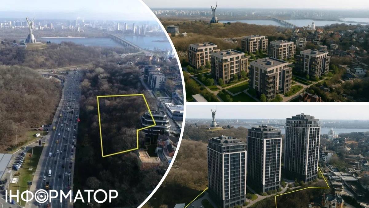 Пропонуємо унікальний заголовок: “У Києві на продаж: незрівнянна земля Печерська з панорамою на Дніпро та Батьківщину-Мати”.