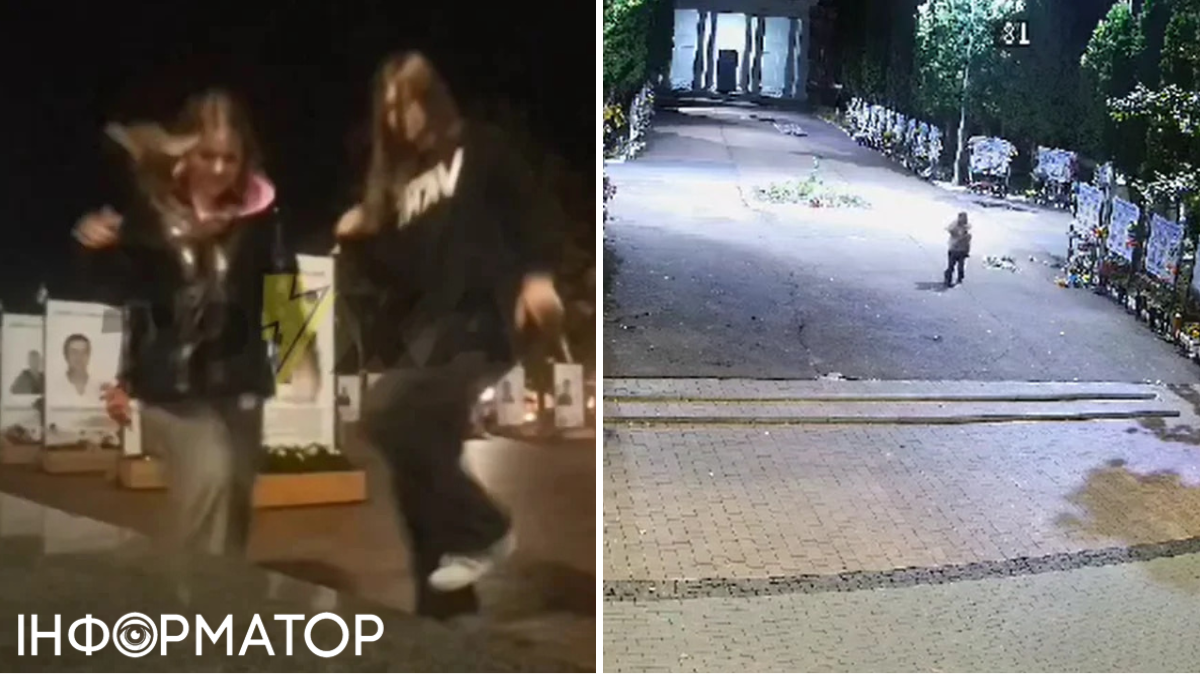 На Чернігівщині поліція зафіксувала два випадки на Алеї Героїв: танці під російський шансон та розкидання квітів.