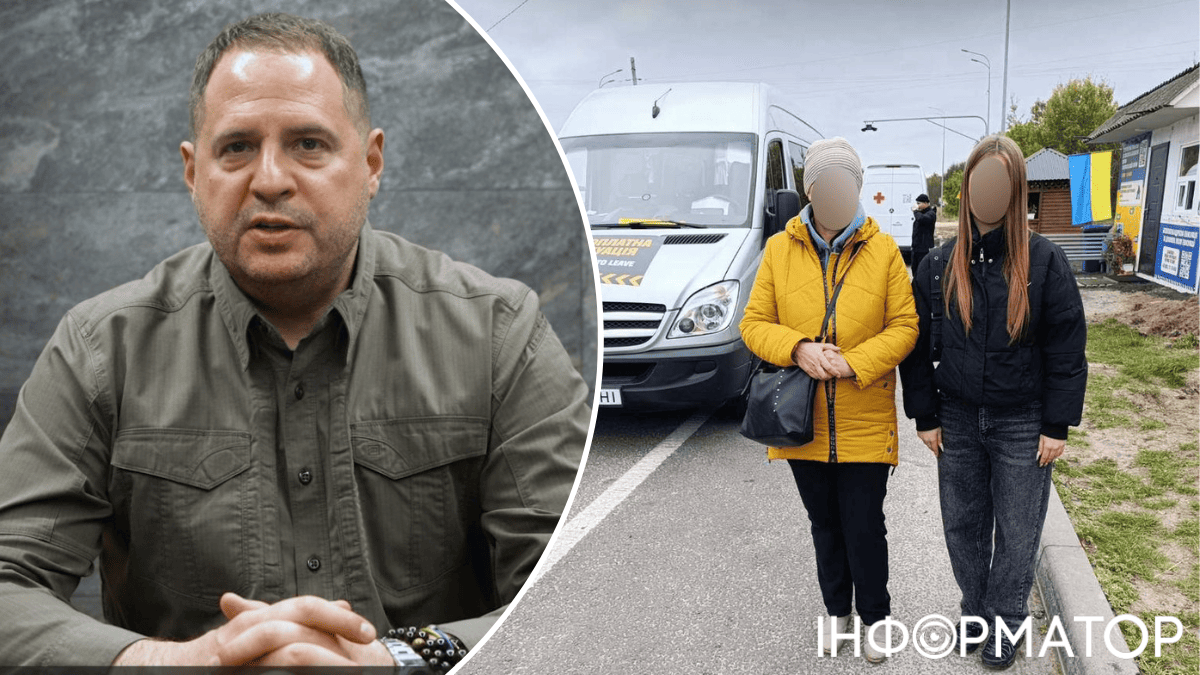 Дві українські сім’ї з дітьми вийшли з окупованих територій: Єрмак поділився їхніми зворушливими розповідями.