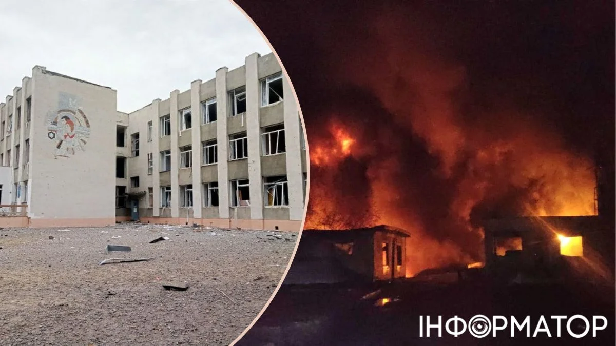 Безпілотники Росії вдарили по Чугуєву на Харківщині: навчальний заклад зазнав пошкоджень
