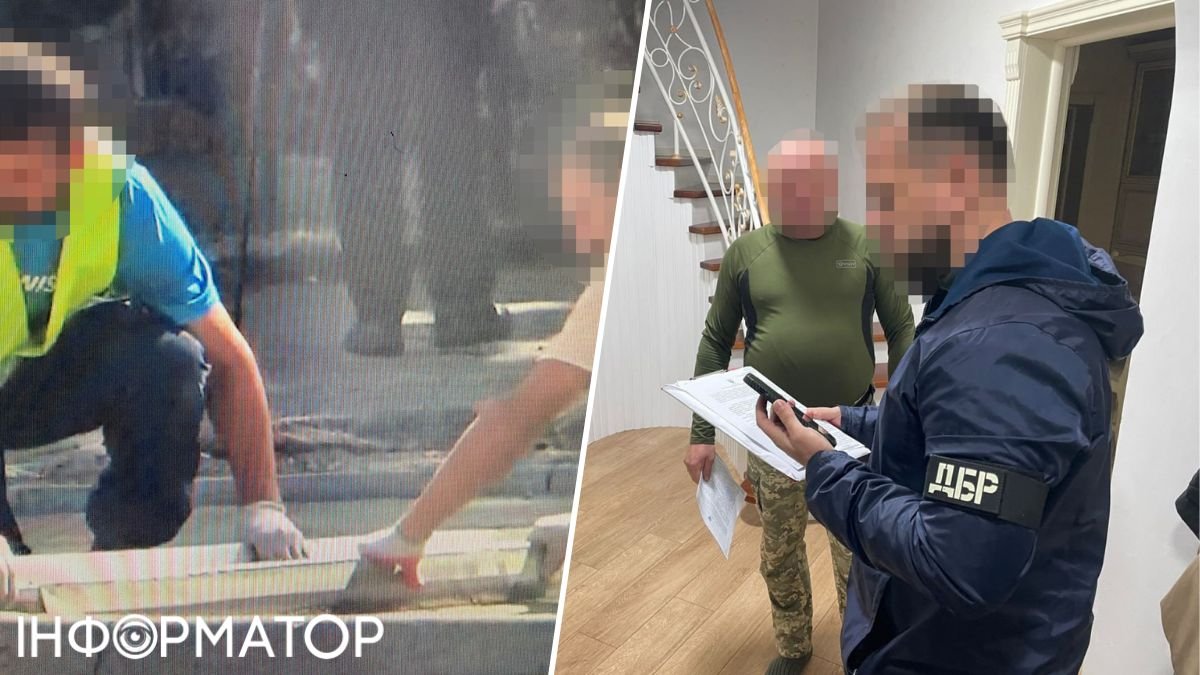 У Львівській області заступник командира військової частини використовував солдатів для укладання бруківки замість виконання службових обов’язків — ДБР.