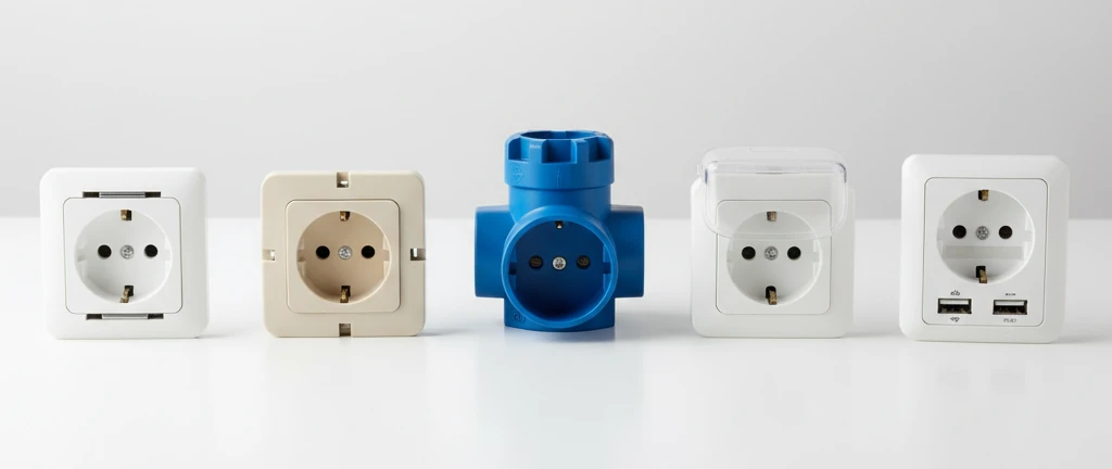 Різні типи розеток для різних приміщень