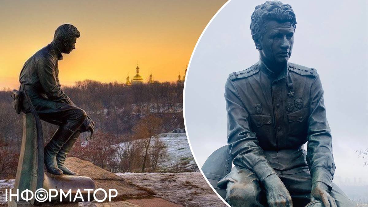 Пам’ятник Леоніду Бикову в Києві виступив символом сліз і надії.