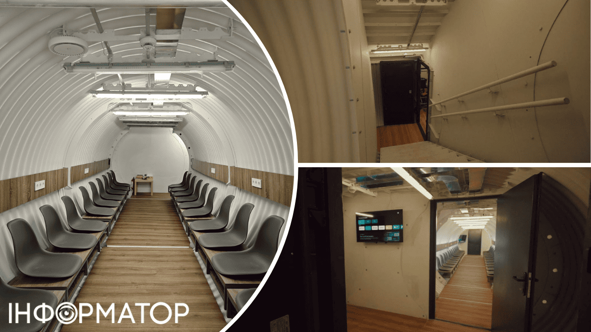 У Бородянці відкрили інноваційне підземне укриття, що самостійно активується під час тривоги.