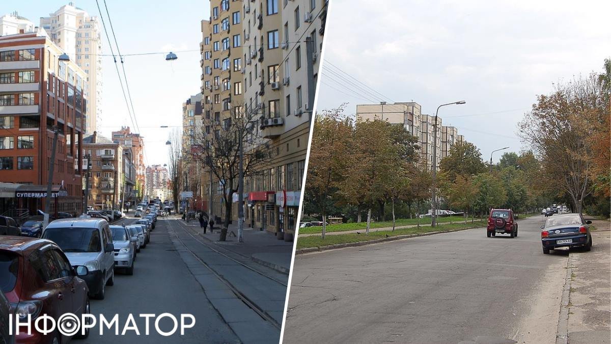 У Києві заплановано капітальний ремонт низки вулиць, включаючи трамвайні колії на Дмитрівській.