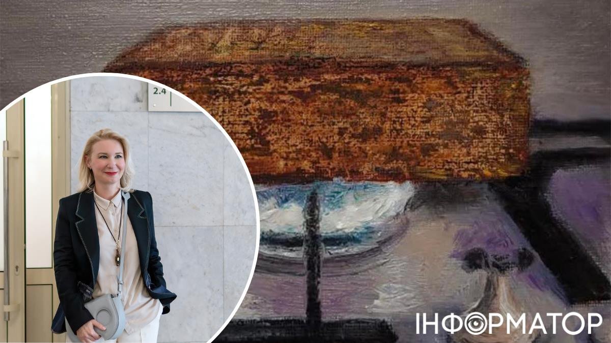 Олійна картина: київська мисткиня вшанувала героїню з глини.