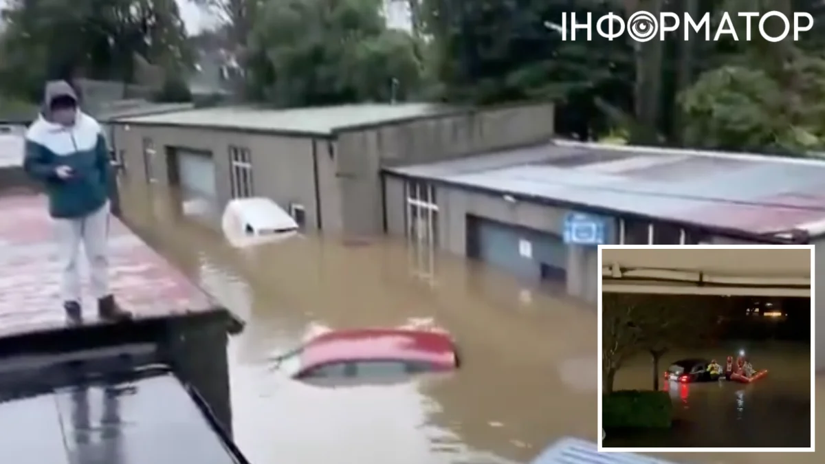 Британію атакує шторм Чандра: повені, відключення електрики та проблеми з транспортом