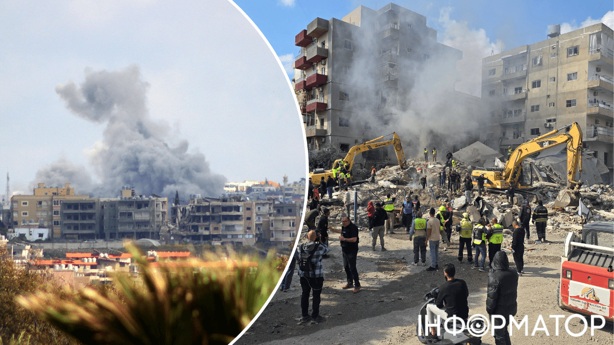 Ізраїль нанес потужний удар по Лівану попри перемир’я з Іраном — понад 100 цілей Хезболли уражено