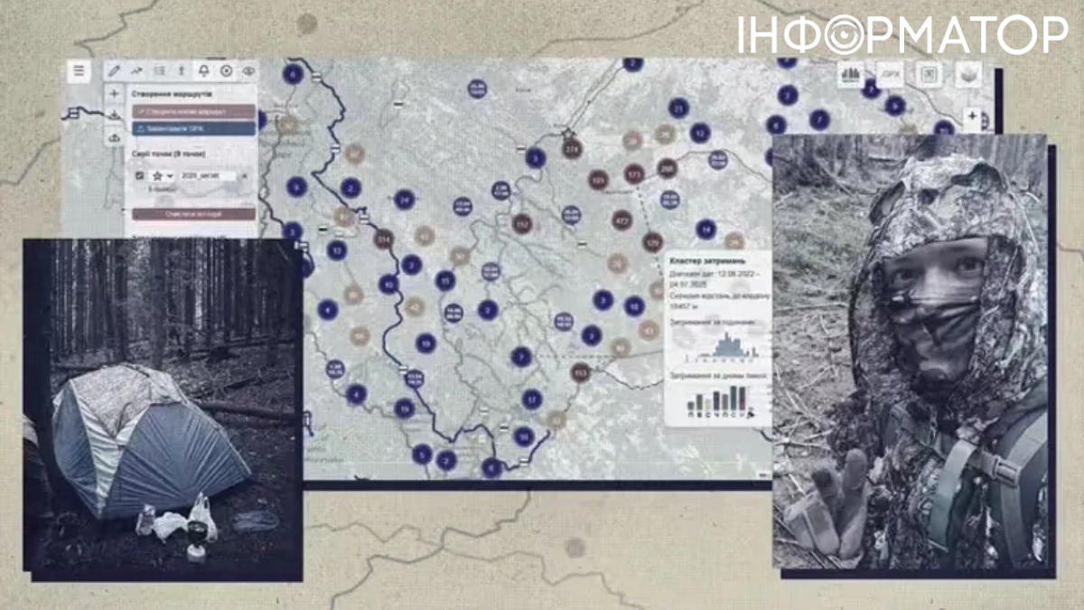 Віртуальні маршрути втечі: ухилянти експлуатують карти арештів і ролики про гриби