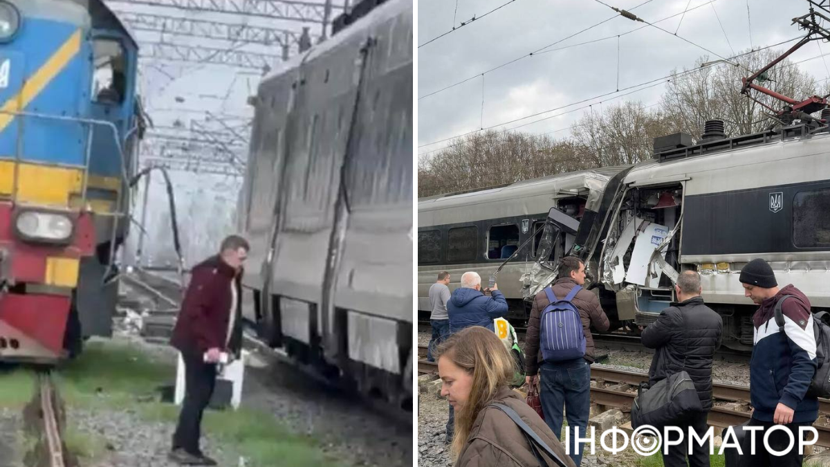 Вінниччина: Інтерсіті+ врізався в тепловоз — на борту перебували 576 пасажирів