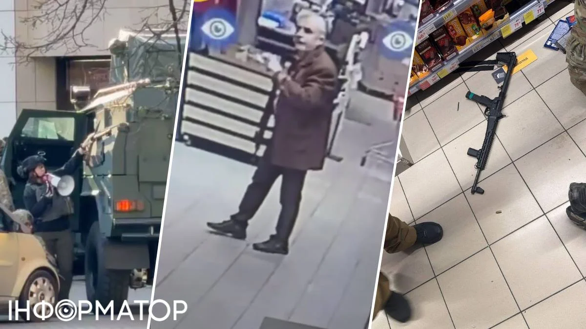 У Голосіївському районі нейтралізували нападника, який убив п’ятьох перехожих і відкрив вогонь у магазині