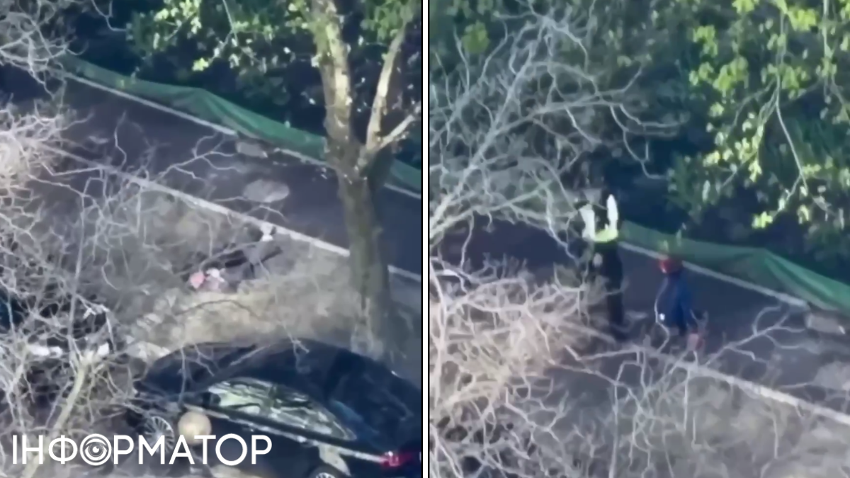 МВС розпочало розслідування після публікації в мережі відео, де поліція тікає з місця стрілянини в Києві