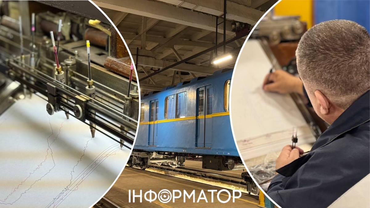 У київському метро представили унікальний вагон із вбудованим самописцем
