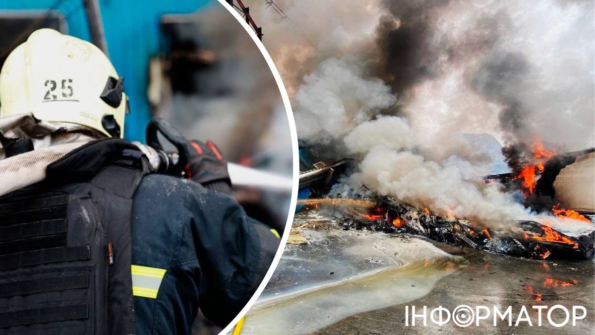 У Дніпрі дрон влучив у термінал “Нової пошти” — понад сотню людей гасять масштабну пожежу