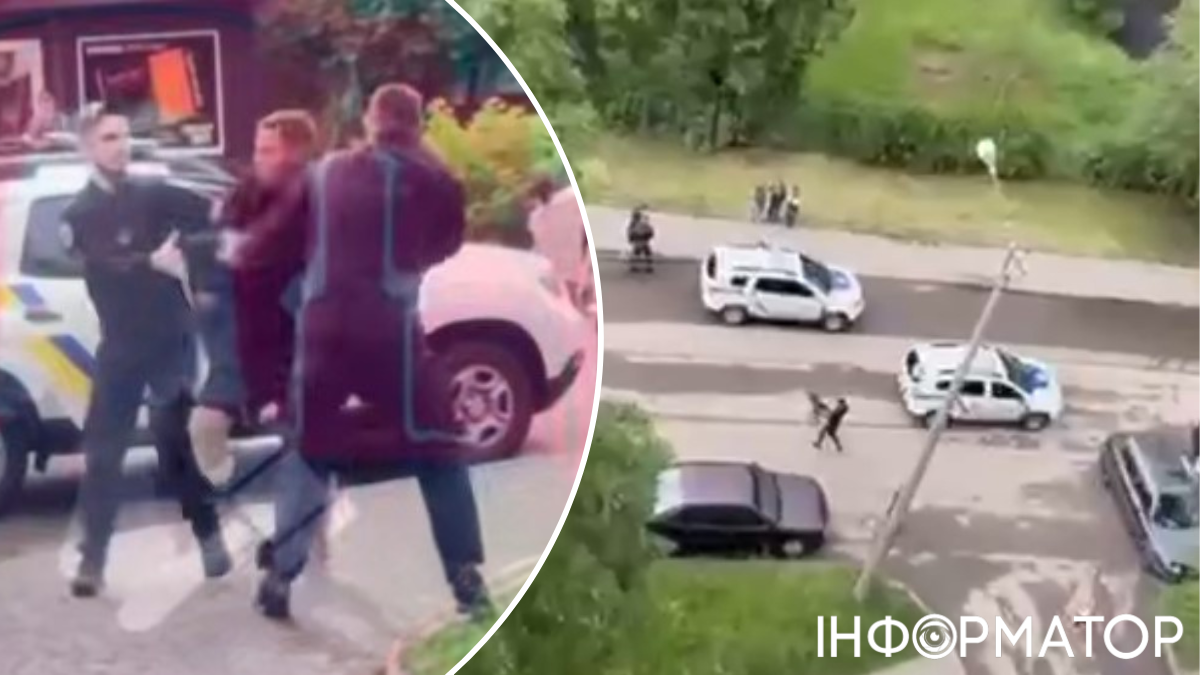 Біля ТЦК в Івано‑Франківську ветеран намагався вирвати затриманого — у поліції повідомили про опір і СЗЧ