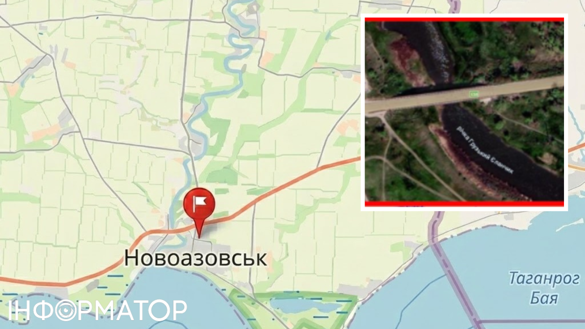 Черговий удар по логістичній інфраструктурі РФ: у Новоазовську пошкоджено міст через Грузький Єланчик — рух обмежено