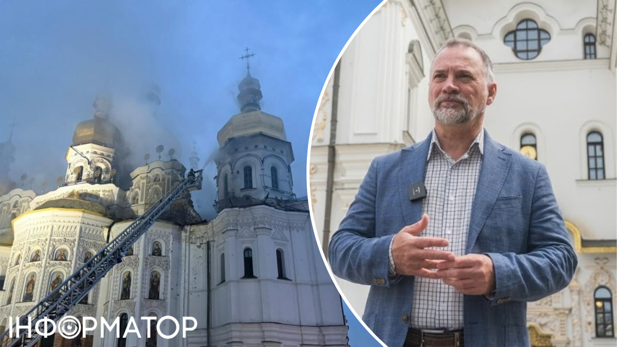 Гендиректор заповідника: росіяни навмисне обстріляли Лавру, прицільно влучивши в Успенський собор