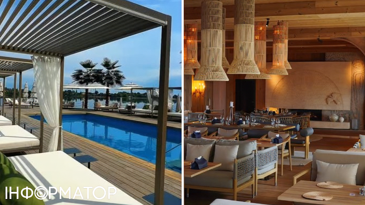 У Києві на Дніпрі біля острова Водників відкрився елітний ресторан «Яхта» з власним басейном