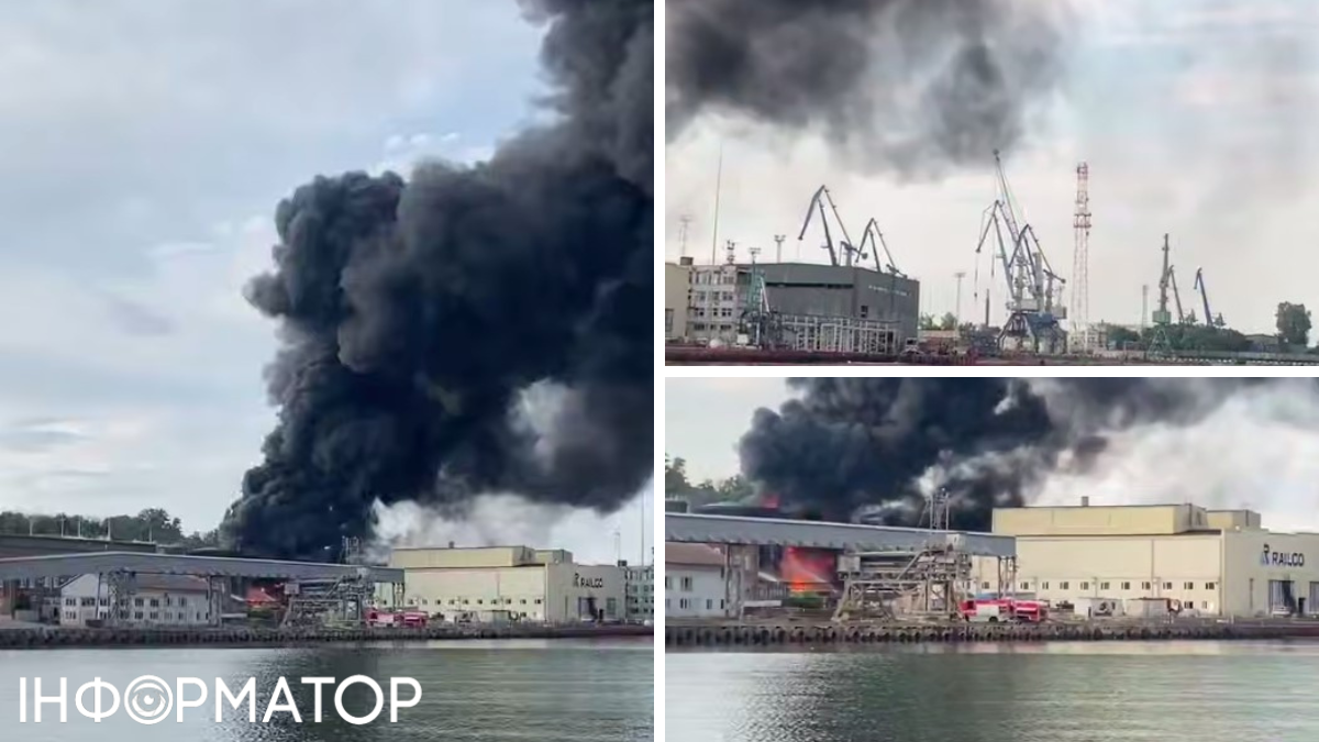 Нічна атака в Таганрозі: палає район аеропорту, у протоці пошкоджено чотири судна