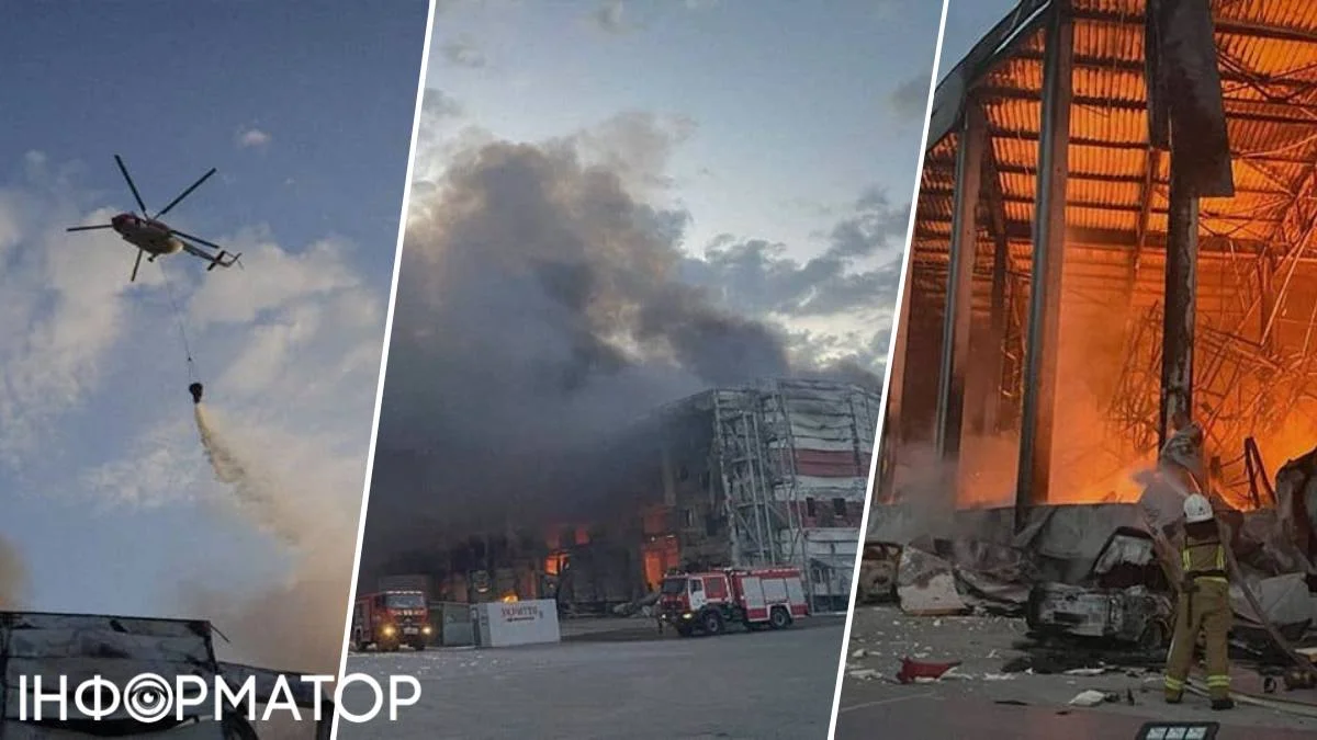 Російський удар по складах під Києвом: пошкоджено п’ять будівель, дві — повністю зруйновані
