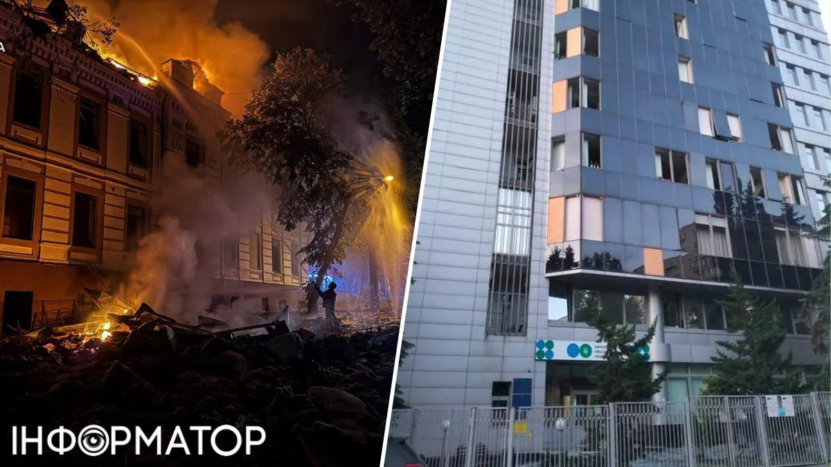 Ракетний удар по Києву пошкодив два офіси Державної податкової служби