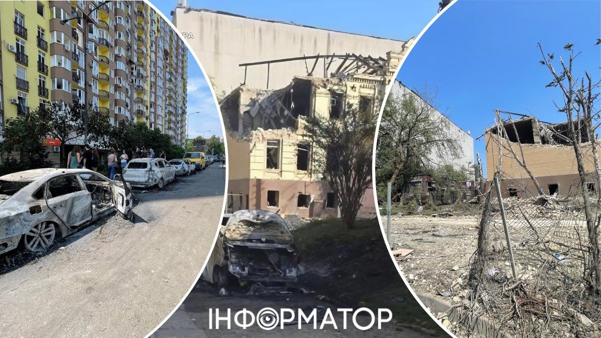 У Лук’янівці зруйновано будівлю поліційної дільниці, пошкоджено кінотеатр «Київська Русь»