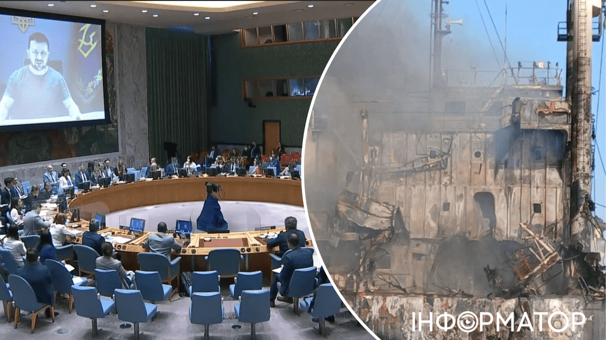 Київ терміново скликає Радбез ООН через блокаду Росією морського коридору