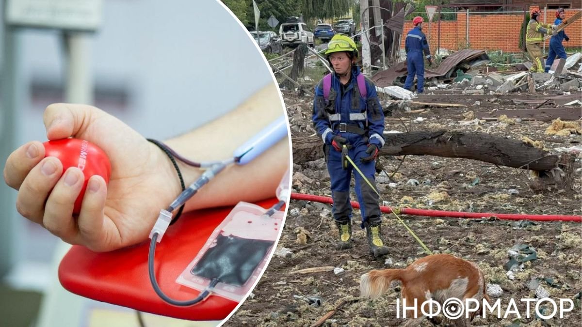 Через удар по виставці зброї під Бучею Київський центр крові оголосив збір донорів
