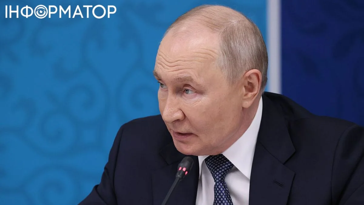 Путін стверджує, що ініціатором війни була Україна, а Росія лише відповідала