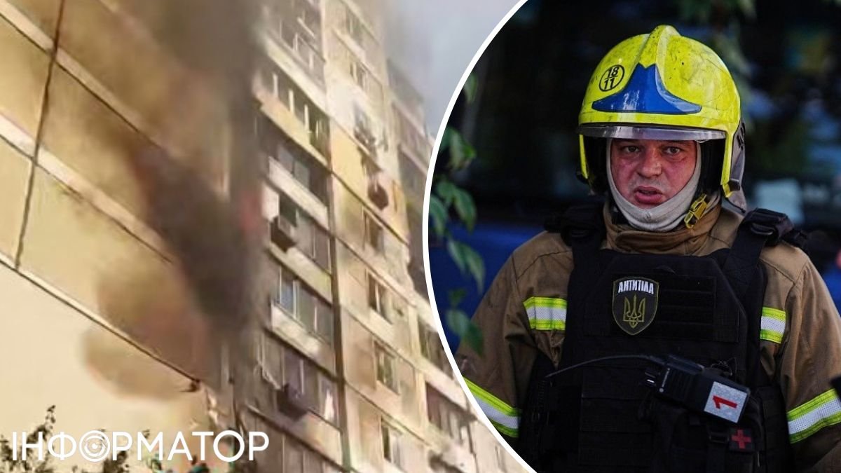 На Дарницькому районі Шахед потрапив у житловий будинок і дитячий садок