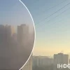 У Києві через дим від вибухів з’явився щільний туман