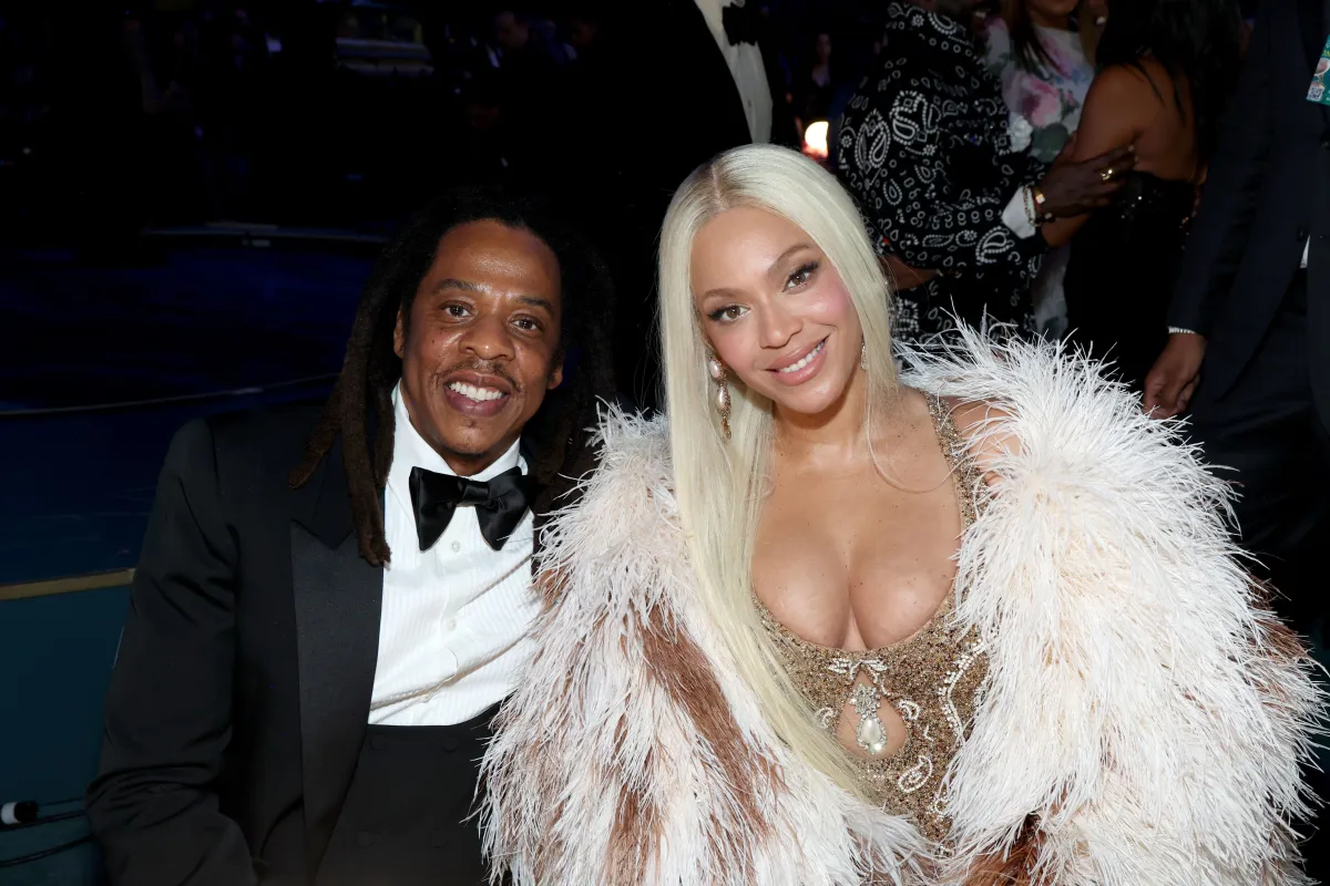 Jay-Z та Beyoncé на церемонії GRAMMY