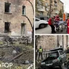 На Печерську зафіксовано падіння фрагментів безпілотника