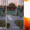 Під Києвом чоловік дивом уникнув удару реактивного БпЛА, врятувавшись за мить до вибуху
