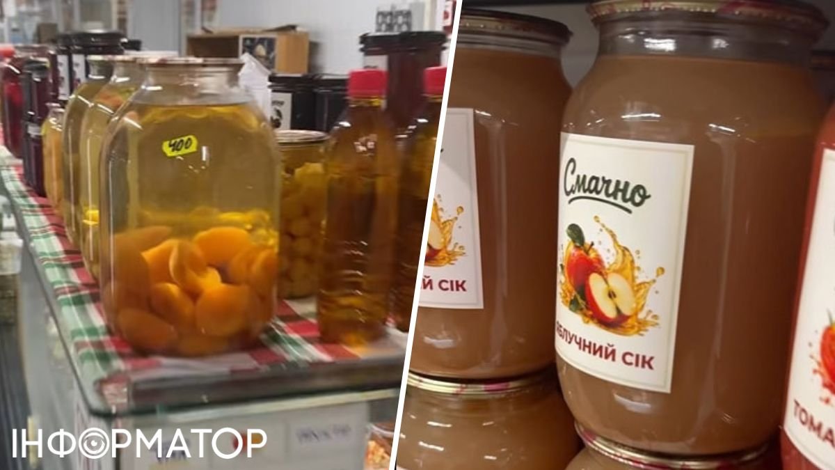 Ціна чи шок – у Києві на Столичному ринку продають банку компоту бабусі за 400 грн
